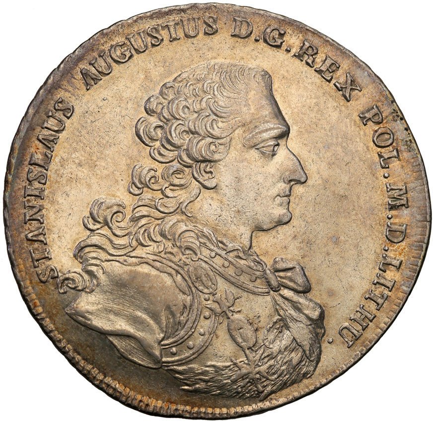 Stanisław August Poniatowski. Talar 1766 FS, Warszawa - PIĘKNY